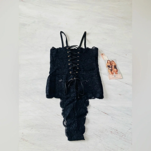 We Are HAH Reversible Spinster Bodysuit Size XS NWT $98 - Picture 2 of 15